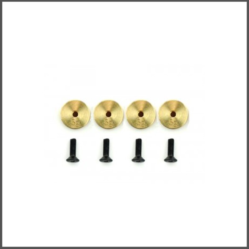 Weight set round 4 x 5gram (SER804302)