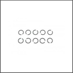 Wheelaxle clip CVD alu (10) (SER804405) (1) (SER804405)