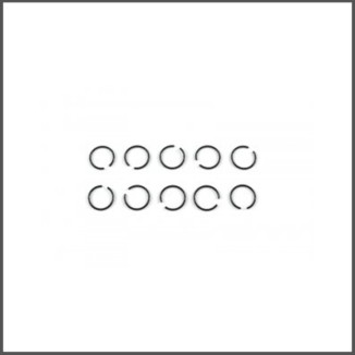 Wheelaxle clip CVD alu (10) (SER804405) (1) (SER804405)