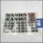 Stickers sanwa black (107A90531A)