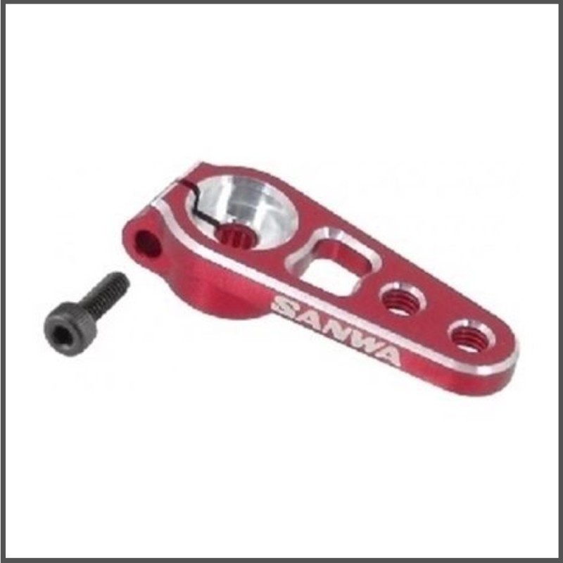 Red aluminum servo bracket (107A54263A)