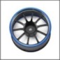 Blue aluminum hand wheel for m12/m12s (107A30812A)