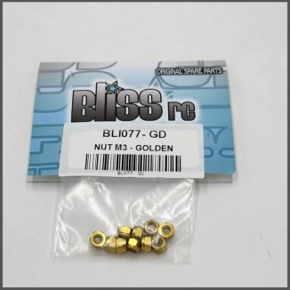 Nut m3 golden (BLI077GD)