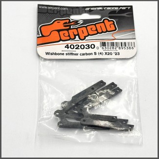 Wishbone stiffner carbon S (4) X20 '23 (SER402030)