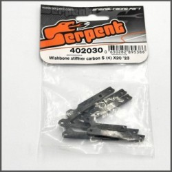 Wishbone stiffner carbon S (4) X20 '23 (SER402030)