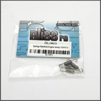 Springs mainfold-engine shortly 1/10 4pcs (BLI465)