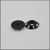 Wing washer black 1/10 (BLI260)