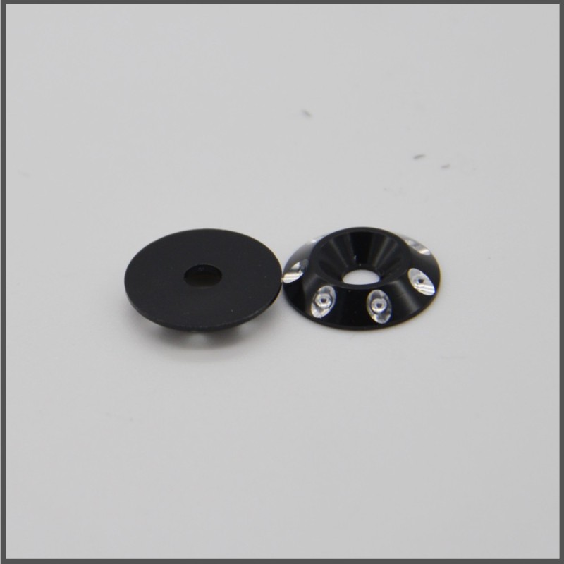 Wing washer black 1/10 (BLI260)