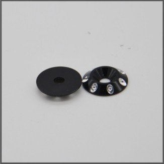 Wing washer black 1/10 (BLI260)