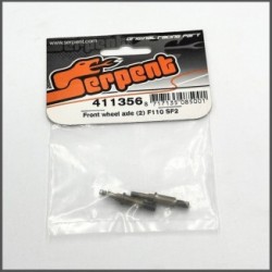 Front wheel axle (2) F110 SF2 (SER411356)