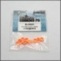 Fuel tube clip 6pcs - orange (BLI068O)