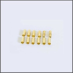 PLUG 4MM GOLD + TUBES GOLD (ORI40005)