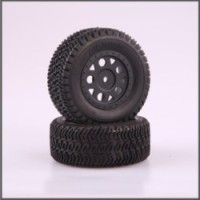 SC TIRES SET MOUNTED/ 12MM/ 2PCS/SET (L6003)