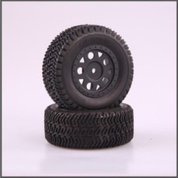 SC TIRES SET MOUNTED/ 12MM/ 2PCS/SET (L6003)
