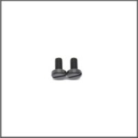 Screw M6x12 nylon black  (2) (SER110150)