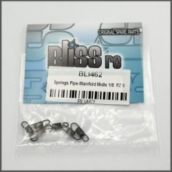 Springs pipe-mainfold middle 1/8 6pcs (BLI462)