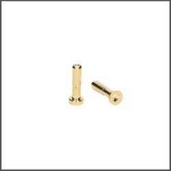 PLUG 5MM GOLD MALE LOW PROFILE ELECTRONICS ORION