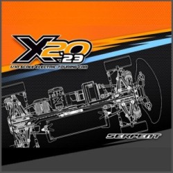 MEDIUS X20 '23 ALUMINIUM 1/10 EP (SER400042)