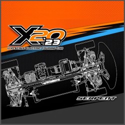 MEDIUS X20 '23 CARBON 1/10 EP AUTOMODELS SERPENT