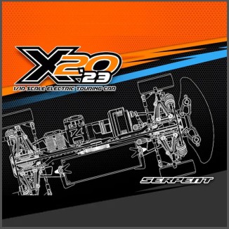 MEDIUS X20 '23 CARBON 1/10 EP AUTOMODELS SERPENT