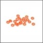 Silicone o-ring p-3 (40/orange/20pcs) (HB114674)