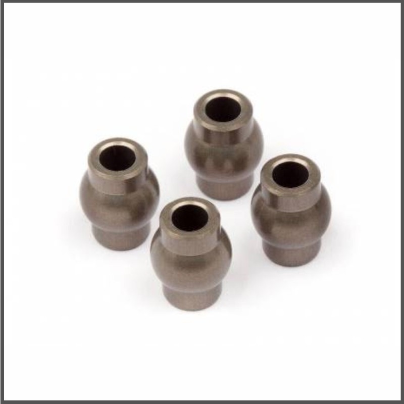 Aluminum ball 6.8x9x3mm (4pcs) (HB110112)