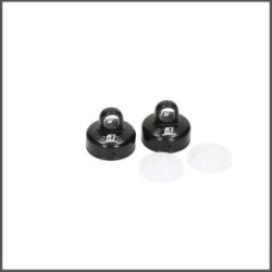Shock Cap & Medium-Hard Bladder for HB Racing by Fast Race (2pcs) (PA9370)