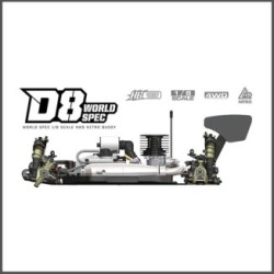 D8 world spec 1/8 buggy (HB204850)