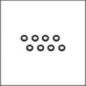 3x5.5x0.5 alumium washer black (RS-917-0.5-BK)