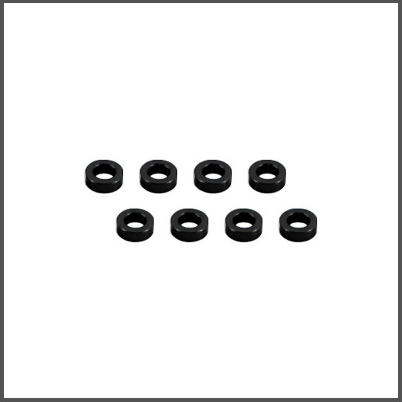 3x5.5x2.0 alumium washer  black (RS-917-2.0-BK)