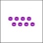 3x5.5x2.0 alumium washer purple (RS-917-2.0-PU)