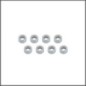 3x5.5x2.5 alumium washer silver (RS-917-2.5-SI)