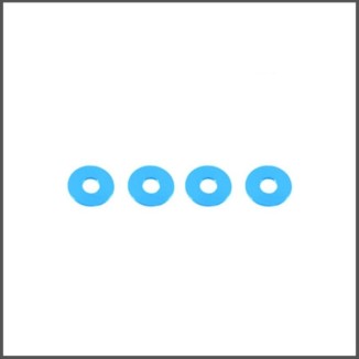 4x11x0.5 Alumium washer light blue (RS-918-0.5-LBL)