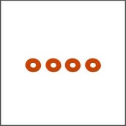 4x11x0.5 Alumium washer orange (RS-918-0.5-OR)