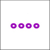 4x11x0.5 Alumium washer purple (RS-918-0.5-PU)