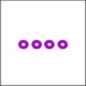 4x11x0.5 alumium washer purple (RS-918-0.5-PU)