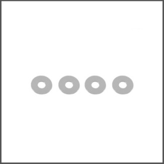 4x11x0.5 Alumium washer silver (RS-918-0.5-SI)