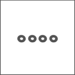 4x11x0.5 Alumium washer titanium (RS-918-0.5-TI)