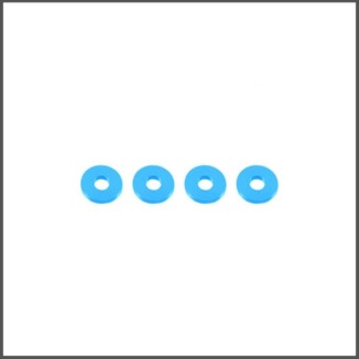 4x11x1.0 Aluminium washer light blue (RS-918-1.0-LBL)
