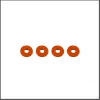 4x11x1.0 Aluminium washer orange (RS-918-1.0-OR)