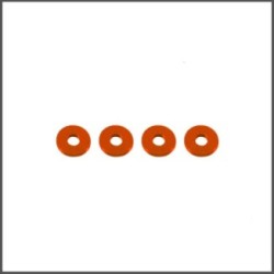4x11x1.0 Aluminium washer orange (RS-918-1.0-OR)