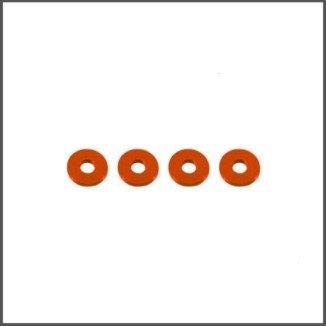 4x11x1.0 Aluminium washer orange (RS-918-1.0-OR)