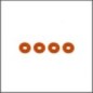 4x11x1.0 aluminium washer orange (RS-918-1.0-OR)