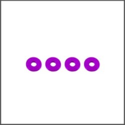 4x11x1.0 Aluminium washer purple (RS-918-1.0-PU)