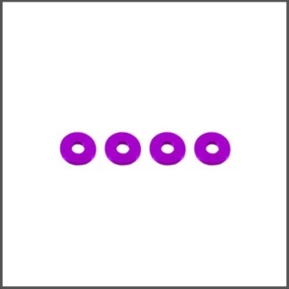 4x11x1.0 Aluminium washer purple (RS-918-1.0-PU)