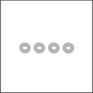 4x11x1.0 Aluminium washer silver (RS-918-1.0-SI)