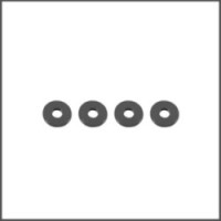 4x11x1.0 Aluminium washer titanium (RS-918-1.0-TI)