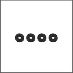 4x11x2.0 Alumium washer black (RS-918-2.0-BK)