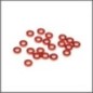 Aluminum washer 3x6x1.5mm (orange/20pcs) (HB114490)