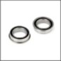 Ball bearing 10x15x4mm (flanged/2pcs) (HB111018)